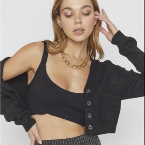 Tank + Cardigan Set